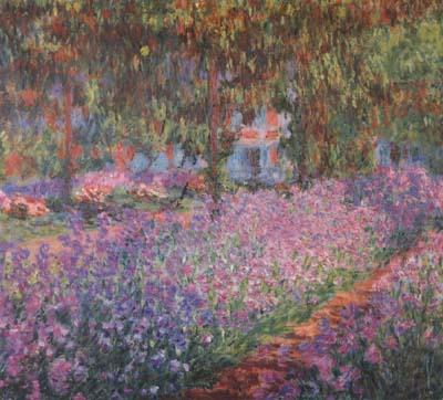The Artist's Garden at Giverny (san30), Claude Monet